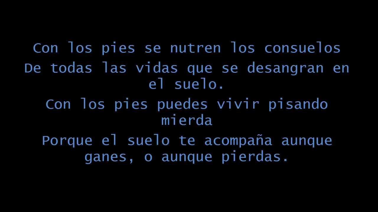 Calle 13 - Cuando los pies besan el piso