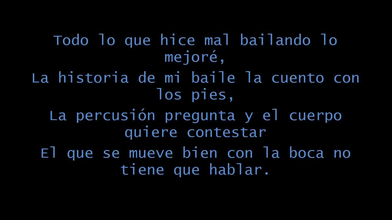 Calle 13 - Cuando los pies besan el piso