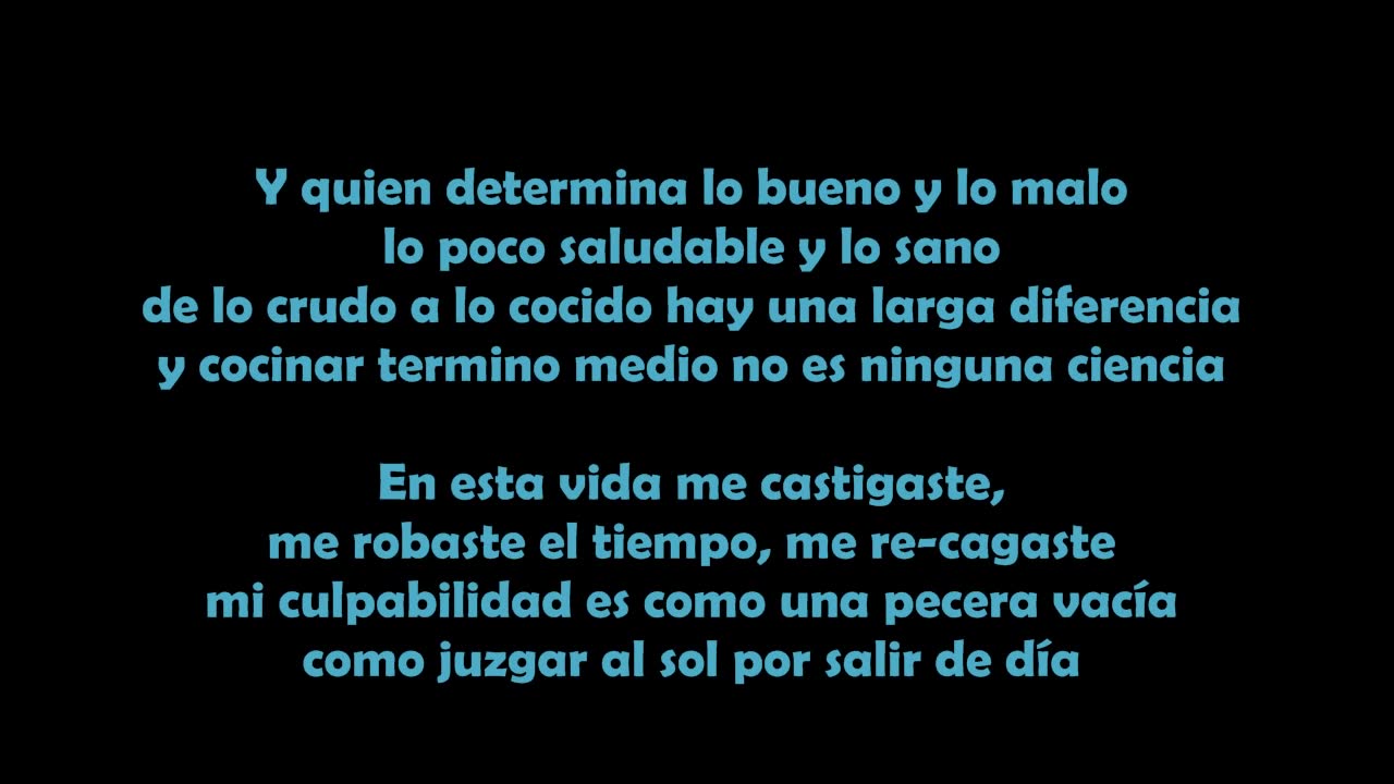 Calle 13 - Prepárame la cena