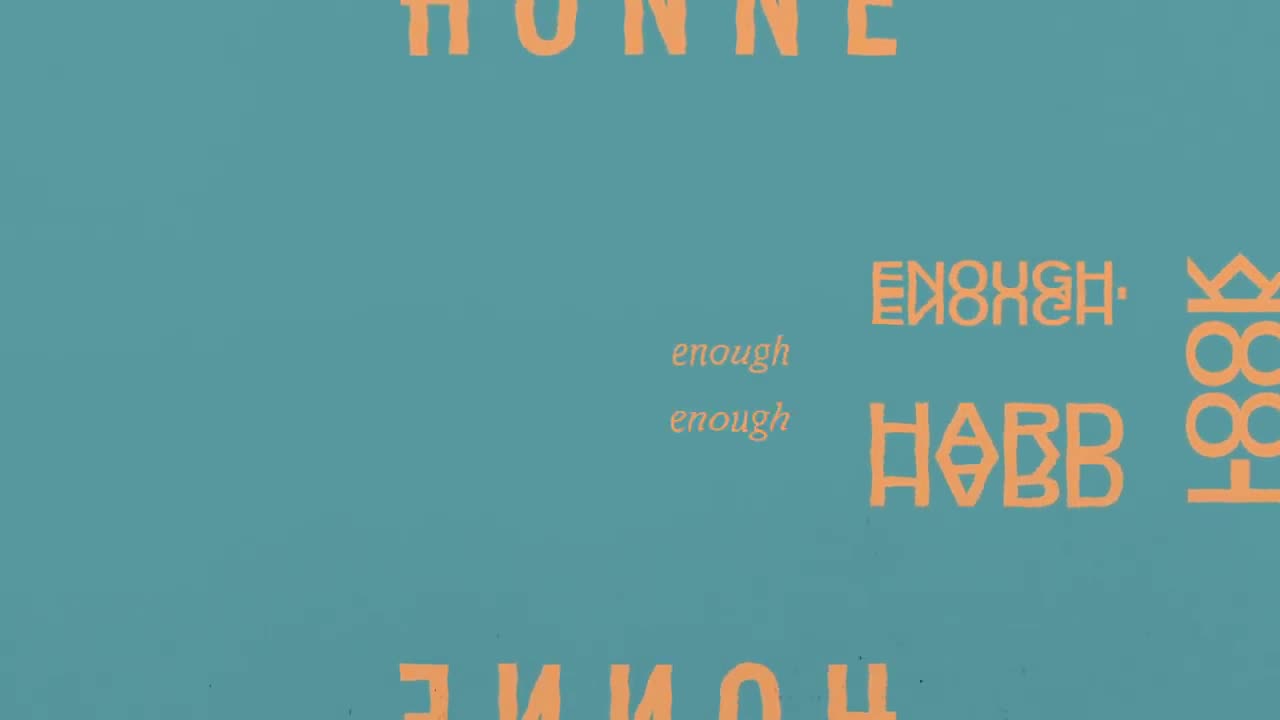 HONNE - Day 1 ◑