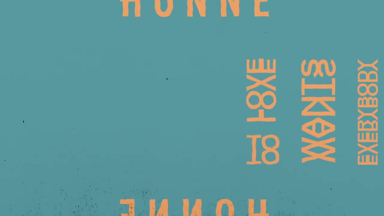 HONNE - Day 1 ◑