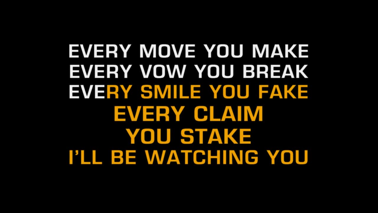 The Police - Every Breath You Take