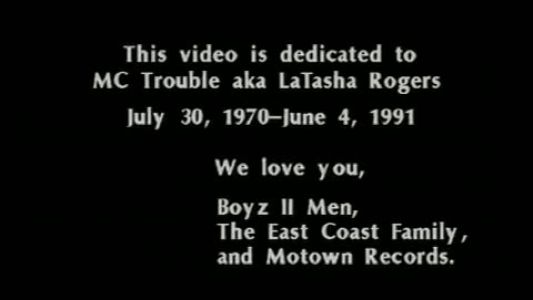 Boyz II Men - It's So Hard To Say Goodbye To Yesterday