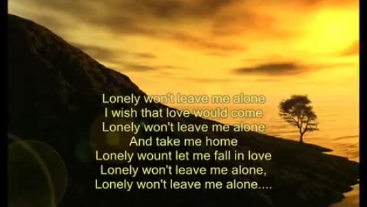 Glenn Medeiros - Lonely Won't Leave Me Alone