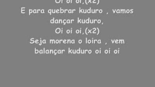 Lucenzo - Vem dançar kuduro